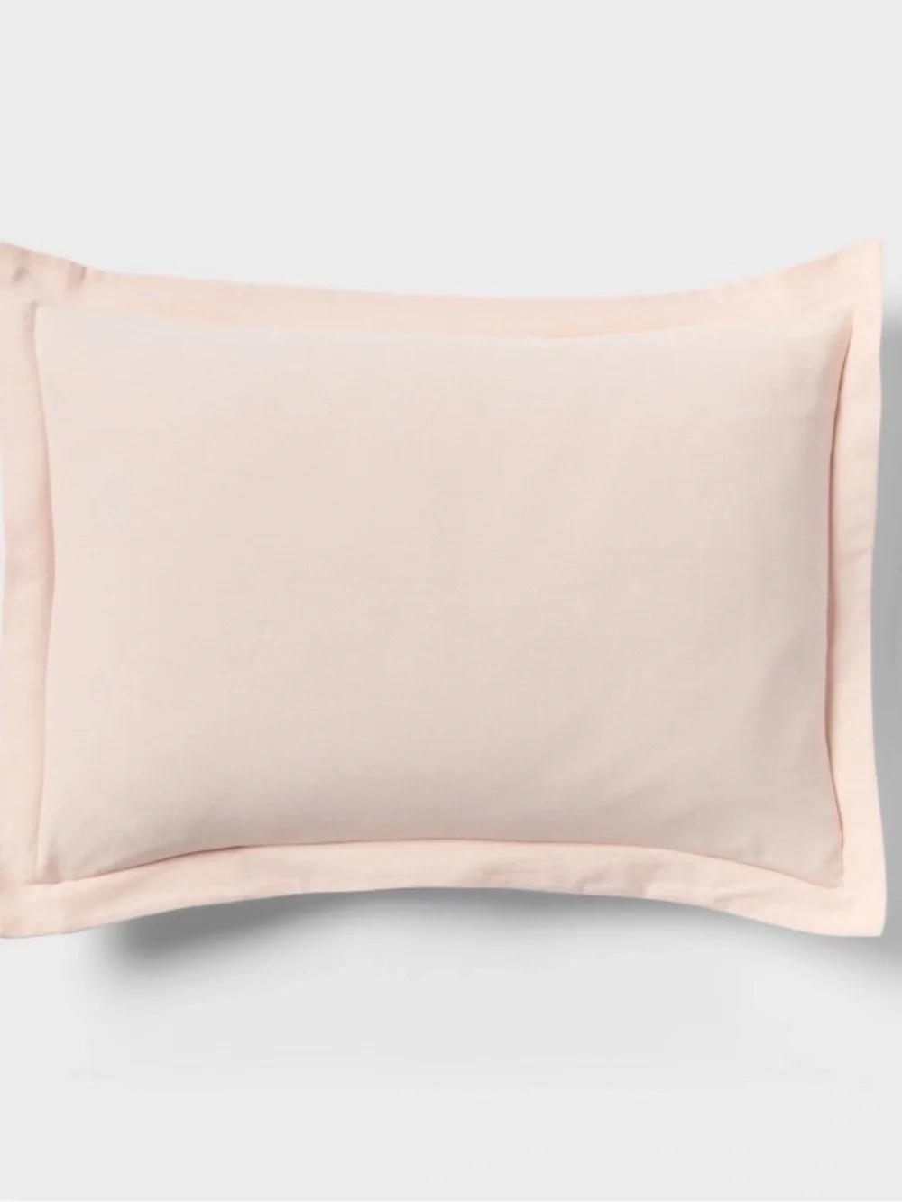 King Casual Textured Cotton Duvet Cover and Sham Set Light Pink - Threshold™